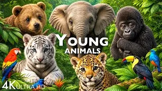 Thumbnail: YOUNG ANIMAL DISCOVERY | 60FPS 4K ULTRA HD #4K #ANIMALS