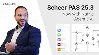 Thumbnail: Scheer PAS 25.3: The New Release with Native Agentic AI Support