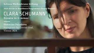 Thumbnail: Clara Schumann, Sonata in G minor - Ekaterina Polyakova on Graf Fortepiano , 1824