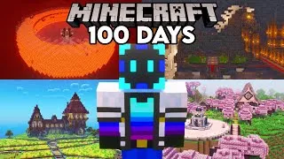 Thumbnail: 100 Days Minecraft Compilation