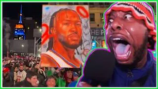 Thumbnail: Jalen Brunson Is My Doctor (NYC Goes Insane From Aura and Happiness) - Songify This