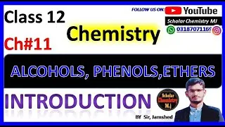 Thumbnail: Alcohol, Phenols and Ethers ll Classification of Alcohol ll FSC Chemistry Book 2