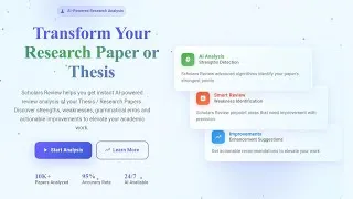 Thumbnail: Best AI Peer Review Tool 2026 | AI Writing Assistant & AI Document Reviewer