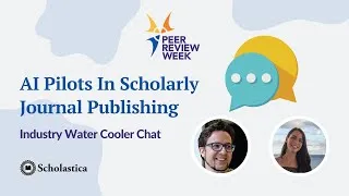 Thumbnail: AI Pilots In Scholarly Journal Publishing: Water Cooler Chat