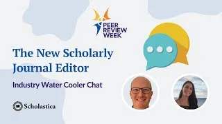 Thumbnail: The New Journal Editor: Water Cooler Chat with James Butcher