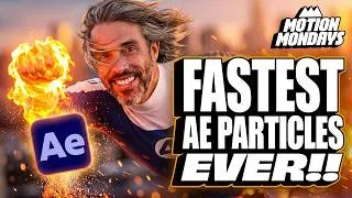 Thumbnail: New SUPER FAST AE Particle Plugin + Blender 5.3 Teases New NPR Shading | Motion Mondays