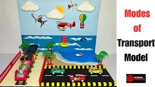 Thumbnail: Modes Of Transport Model / Means Of Transport Model For School Projects 