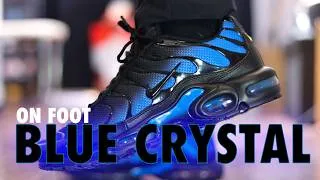 Thumbnail: ON FOOT! Nike Air Max Plus TN Tuned Black Blue Crystal Schopes 4K DM0032-041