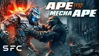 Thumbnail: An Giant Robot Ape Goes Rogue! Can The Original Defeat it? | Ape vs. Mecha Ape | Full Sci-Fi Movie
