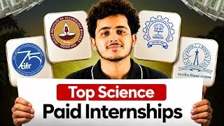Thumbnail: How to Land Your 1st Paid Research Internship (₹60,000 Funded) | IISc & IIT Guide