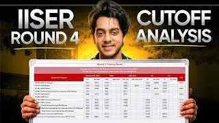 Thumbnail: IISER 2026 Round 4 Cutoff Out: Full Seat Allotment and Closing Rank Analysis