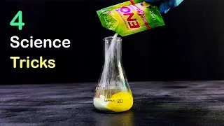 Thumbnail: 4 Simple Science Experiments for School Day | Science Tricks
