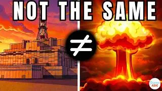 Thumbnail: Can a Nuclear Reactor Explode Like a Bomb? Explained in Simple Words