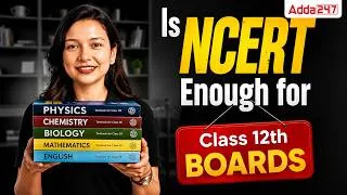 Thumbnail: Is NCERT Sufficient for Class 12 Science? 🤔 | Best Books for 12th Boards 2027
