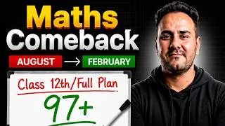 Thumbnail: Maths Mein Comeback Abhi! 🚀 Class 12 Boards 2027 Strategy