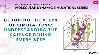 Thumbnail: MD Simulation Workflow Explained | Step-by-Step Guide for Beginners