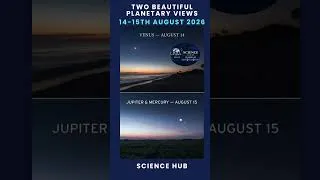 Thumbnail: Two beautiful planetary views 14th and 15th August 2026