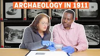 Thumbnail: Archaeologists look at RARE lantern slides from Jebel Moya, Sudan | Excavation and Henry Wellcome