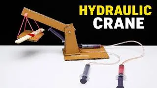 Thumbnail: hydraulic crane science project working model for science exhibition - diy - science project academy