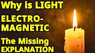 Thumbnail: A Candle Has No Battery—So Why Is Its Light Electromagnetic? Electromagnetic waves Explained