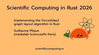 Thumbnail: Guillaume Plique - Implementing the ForceAtlas2 graph layout algorithm in Rust