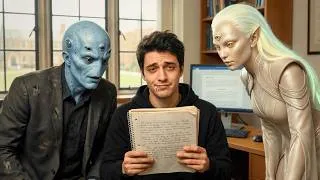 Thumbnail: The Human Student Was Caught Writing in an Ancient Dead Language — The One Not So Dead Yet