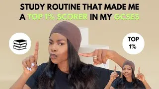 Thumbnail: Study routine that made me a TOP 1% SCORER in my GCSEs