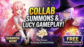 Thumbnail: Star Sailors x The Extra's Academy Survival Guide - Collab Summons/Lucy Gameplay/Coupon Code