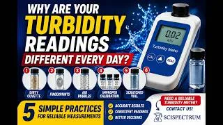 Thumbnail: Why Are Your Turbidity Readings Different Every Day? | 5 Simple Practices for Accurate Results