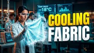 Thumbnail: Scientists Created a Fabric That Cools You Down 🧵❄️