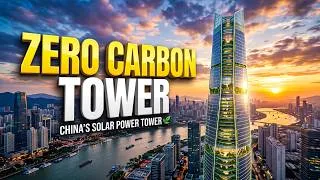 Thumbnail: The World's First ZERO-CARBON Skyscraper 🌿 China's Solar Power Tower