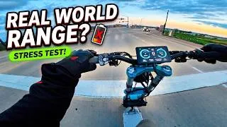 Thumbnail: How Far Does a 75+ mph Hyper Scooter Really Go? Gspace GS Range Test!
