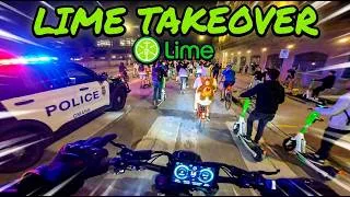 Thumbnail: I Went To A Lime Scooter Takeover! Cops Busted It Before It Even Started!