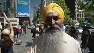 Thumbnail: Protesters Fill the Street Outside Madison Square Garden as RSS Chief Speaks NYC