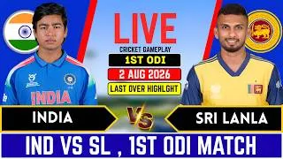 Thumbnail: India vs Sri Lanka 1st ODI Match l IND vs SL Live Score and commentary, Last 2 Over Highlights