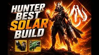 Thumbnail: The BEST Hunter Solar Build in Destiny 2! 🔥 Infinite Abilities & Insane DPS | 1080 UHD