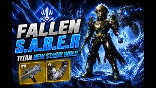 Thumbnail: NEW Titan Stasis Build DESTROYS FALLEN S.A.B.E.R Grandmaster | Destiny 2 | 1080 UHD