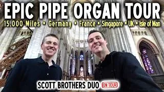 Thumbnail: Our Most Epic Pipe Organ Journey EVER! Scott Brothers Duo On Tour!