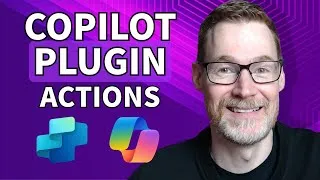 Thumbnail: Chat with external systems using plugin actions (preview) in Copilot Studio 😎