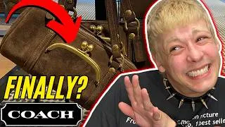 Thumbnail: Coach Kisslock Barrel Bag Finally Here but Where are the NEW Bags?