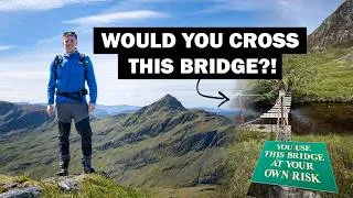 Thumbnail: Scary Bridges & Steep Climbs on these lovely Scottish Mountains..