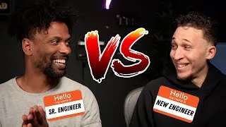 Thumbnail: Junior vs Senior Software Engineer - Coding Interview Questions Answered!