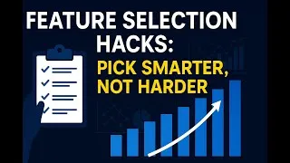 Thumbnail: Feature Selection Hacks, Pick Smarter not Harder | Top 5% Titanic | Python ML