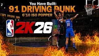 Thumbnail: THIS 6,10 DEMIGOD BUILD IS 96ovr LUKA  DONCIC shades NBA 2k26*THE META DEMIGOD BUILD IN NBA 2k26