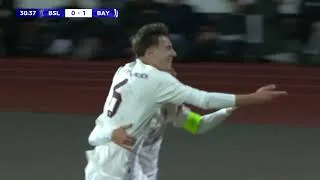 Thumbnail: Lovro Zvonarek vs. FC Basel U19 (07/02/2024) | Bayern München | UEFA Youth League