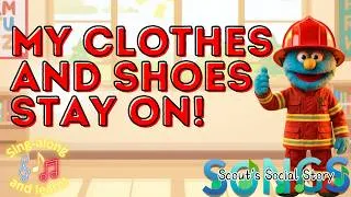 Thumbnail: Clothes and Shoes Stay On! | Keeping shoes and clothes on in school, even when frustrated