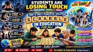 Thumbnail: Students Are Losing Touch with Education Sports, Family-Only Powerful Solution SCRABBLE IN EDUCATION