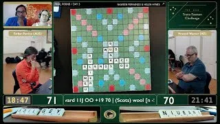 Thumbnail: Trans-Tasman Scrabble Challenge #24: Esther Perrins vs Howard Warner
