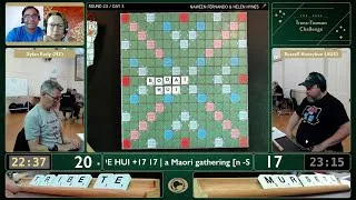 Thumbnail: Trans-Tasman Scrabble Challenge #23: Dylan Early vs Russell Honeybun