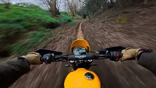 Thumbnail: GOING OFF ROAD ON THE TRIUMPH SCRAMBLER 400XC
